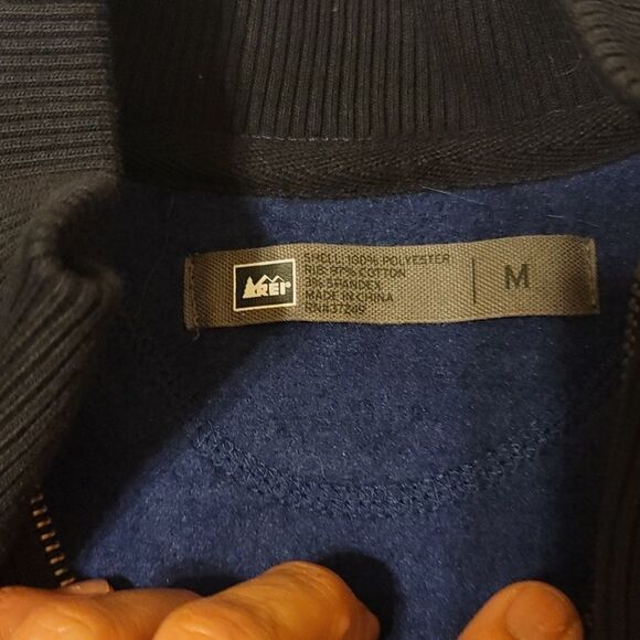 REI  3/4 zipper men's pullover size medium - Picture 9 of 10